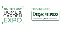 2027 North Bay Home and Garden Expo North Bay Home and Garden Expo Logo - Degagne